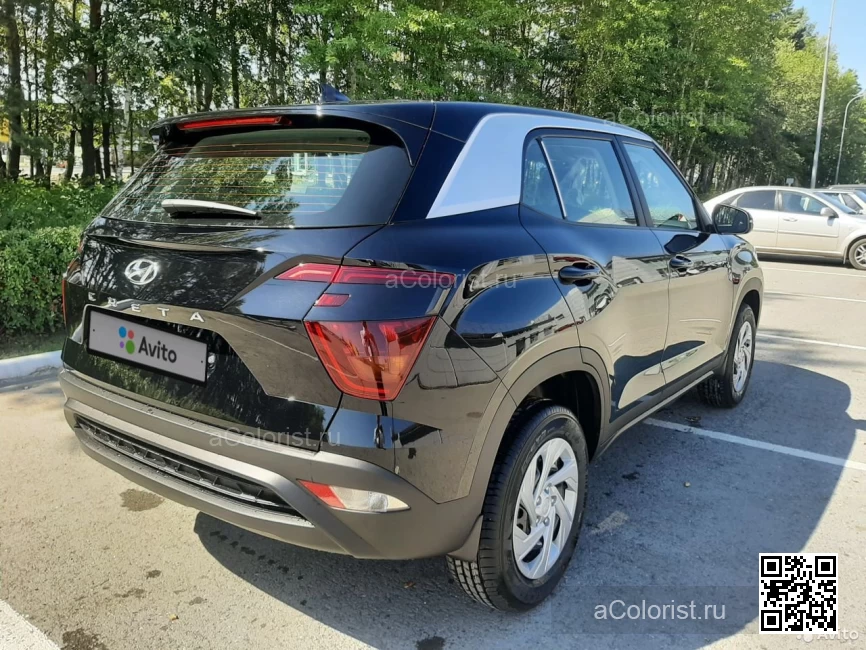 HYUNDAI | CRETA 2 | MZH - PHANTOM BLACK, ULTRA BLACK (Черный) 1