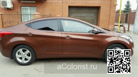 Hyundai | ELANTRA, AVANTE 5 (MD, UD) | U8N, W7G - HAZEL BROWN 2