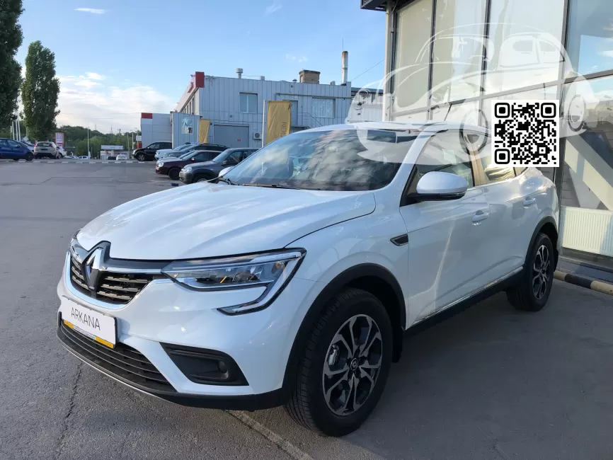 Renault | ARKANA | 369 - BLANC GLACIER, GLACIER WHITE, GLACIER VALKOINEN, ARCTIC WHITE, ARKTIS WEISS (СОЛИД) 0