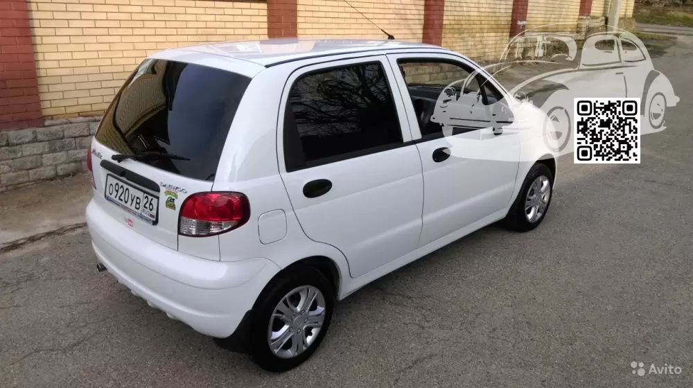 DAEWOO | MATIZ (M100, M150) | GAZ, 8624, 40R - SUMMIT WHITE, OLYMPIC WHITE, SCHNEEWEISS, ARCTIC WHITE, BIALY SUMMIT (СОЛИД) 1