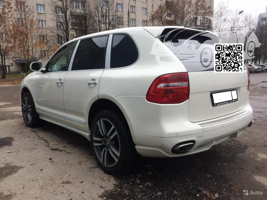 Porsche | CAYENNE (9PA, 955, 957) | R6, LR9A, R6R6 - SAND WHITE, SAND CAMPANELLA WEISS (СОЛИД) 1