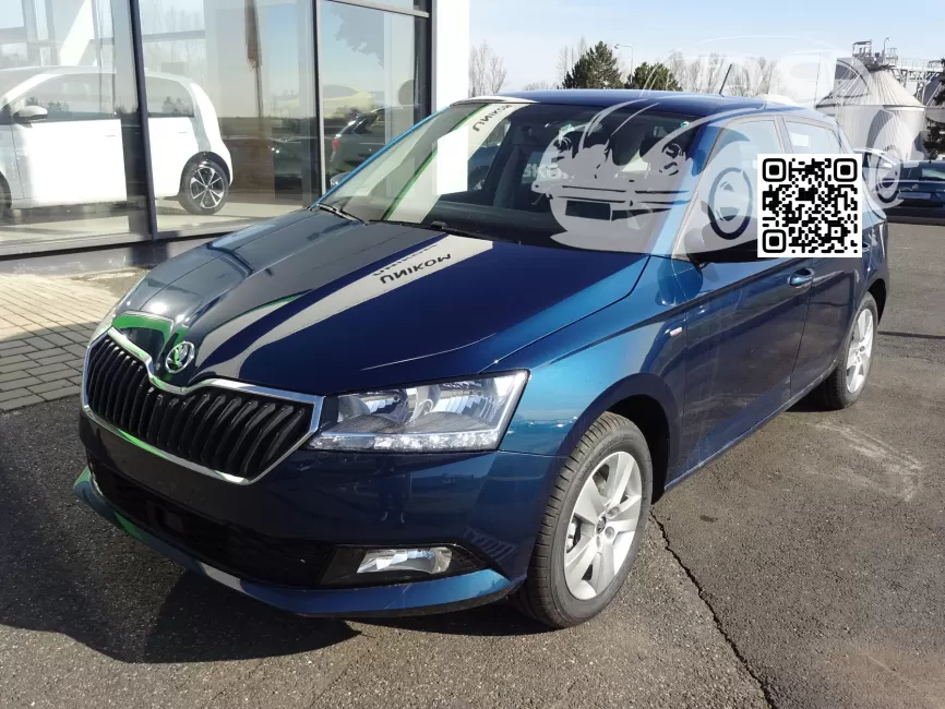Skoda | FABIA 3 (NJ) | 9474, LW5Q, W5Q, 0F, 0F0F - LAVA BLUE, MODRA LAVA, LAVA BLAU, BLEU LAVE, PETROL BLUE METALLIC 0