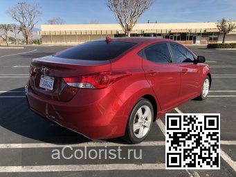 Hyundai | ELANTRA, AVANTE 5 (MD, UD) | RER, TR, TR2 - VENETIAN RED 4