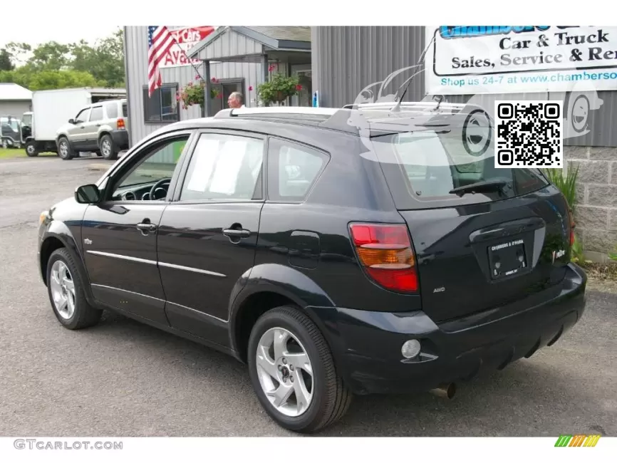 Pontiac | VIBE | 41U, 8555 - BLACK, BLACK RAVEN (СОЛИД) 1