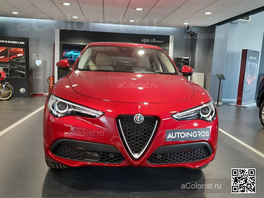 ALFA ROMEO | STELVIO (949) | 645 - ROSSO ETNA TRI-COAT (6C Villa d&rsquo;Este) (с 2021) 0