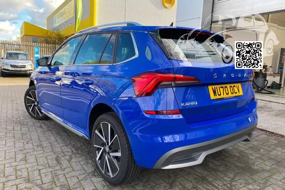 Skoda | KAMIQ (NW4) | LV5F, K4, V5F, K4K4 - ENERGY BLUE, ENERGY BLAU, MODRA ENERGY, BLEU ENERGIE (СОЛИД) 1