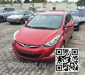 Hyundai | ELANTRA, AVANTE 5 (MD, UD) | PR2 - SCARLET RED, FIERY RED 0