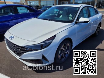 Hyundai | ELANTRA, AVANTE 7 (CN7) | W6H - SERENITY WHITE PEARL (с 2022) 1
