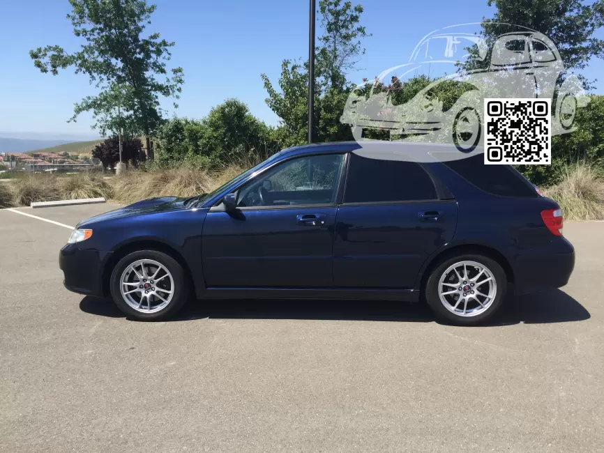 Saab | 9-2X Aero | 35J - DEEP BLUE MICA, REGAL BLUE (2005) 1