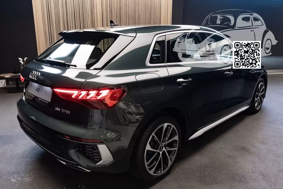 Audi | A3, A3 Sportback IV (8Y) | X6W, LX6W, Q6, Q6Q6 - GOTLAND GREEN, GOTTLANDGRUEN 1