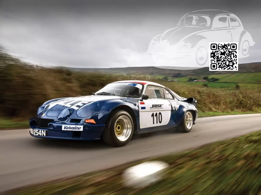 Renault | ALPINE A110S | 953 - BLEU FONCE, BLEU FONCE HERITAGE (СОЛИД) (A110 S Heritage) 0