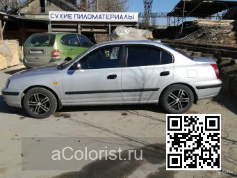 Hyundai | ELANTRA 3 (XD) | TW - NEW SILVER, STERLING METALLIC 2