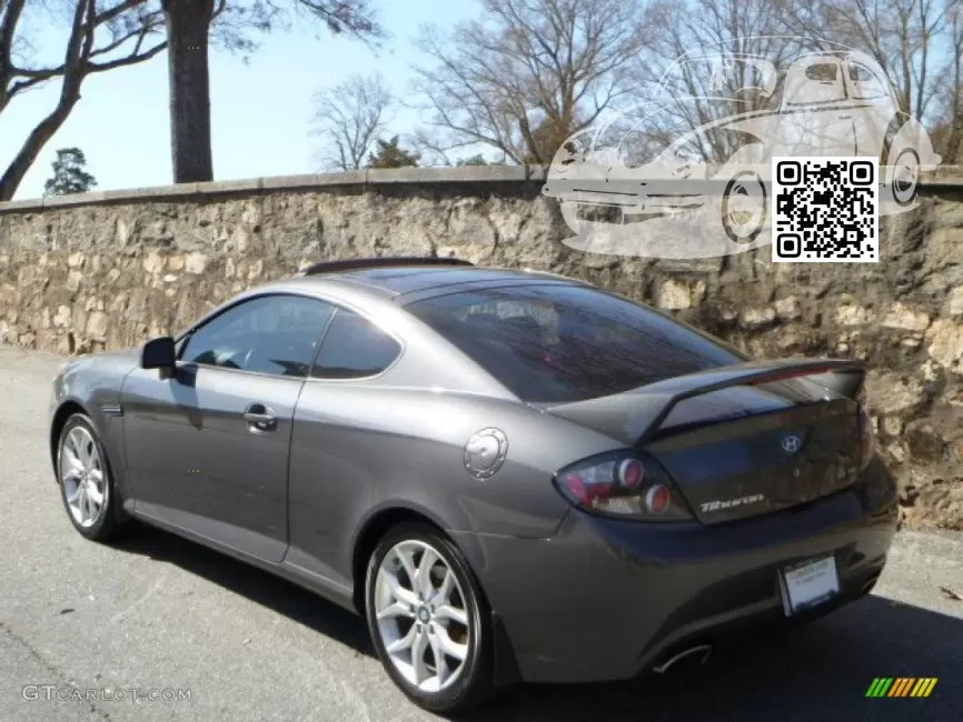 Hyundai | COUPE, TIBURON, TUSCANI (GK, GK F, L2) | 9A - STEEL GREY, CARBON GRAY 1