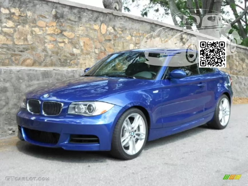 BMW | 1 Series (E81, E87, E82, E88) | A51 - MONTEGO BLUE, MONTEGOBLAU 0