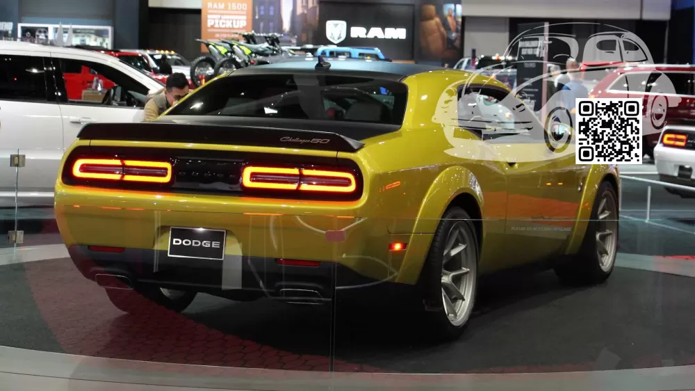 Dodge | CHALLENGER 3 (LC) | PJB, VJB - GOLD RUSH (Challenger 50th Anniversary Edition) (с 2020) 1