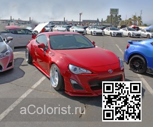Scion | FR-S (ZN6) | C7P - LIGHTNING RED, SAN REMO RED, FIRESTORM (СОЛИД) 2