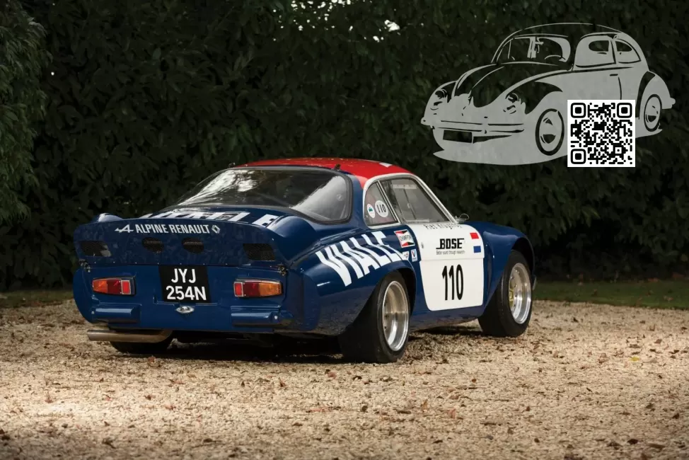 Renault | ALPINE A110S | 953 - BLEU FONCE, BLEU FONCE HERITAGE (СОЛИД) (A110 S Heritage) 1