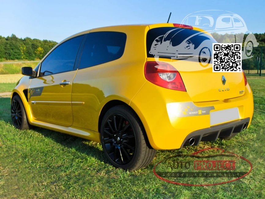 Renault | CLIO 3 (BR, CR, SB, SR) | J37 - JAUNE SIRIUS, LIQUID YELLOW 1