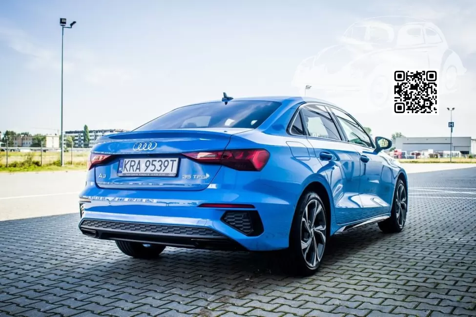 Audi | A3, A3 Sportback IV (8Y) | V5C, LV5C, N6, N6N6 - TURBO BLUE, TURBOBLAU, BLEU TURBO, AZUL TURBO (СОЛИД) 1