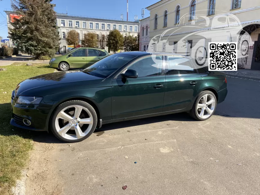 Audi | A4, S4, RS4 (B8, 8K) | Z6E, LZ6E, 3W, 3W3W - DEEP GREEN PEARL, TIEF GREEN, TIEFGRUEN, CAMBRIDGE GREEN PEARL 1