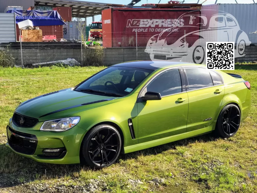 Holden | COMMODORE SS (VF) | G6P, 423Y - JUNGLE FEVER, JUNGLE GREEN 0