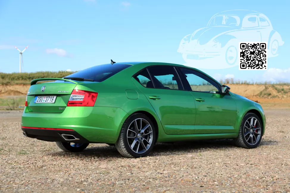 Skoda | OCTAVIA 3 (5E, A7) | 9585, P7, LF6Z, P7P7 - RALLY GREEN, ZELENA RALLYE, RALLYE GRUEN 1