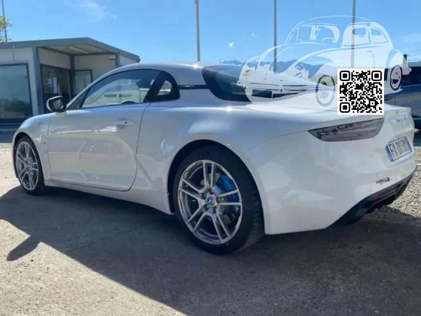 Alpine | A110S | 369 - BLANC GLACIER, GLACIER WHITE, GLACIER VALKOINEN, ARCTIC WHITE, ARKTIS WEISS (СОЛИД) 1