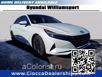 Hyundai | ELANTRA, AVANTE 7 (CN7) | WW8, W8 - QUARTZ WHITE PEARL, ICE WHITE (USA) 0