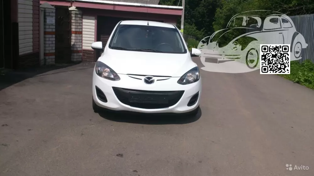 Mazda | 2 (DE) | A4D - ARCTIC WHITE, RALLY WHITE (СОЛИД) 1