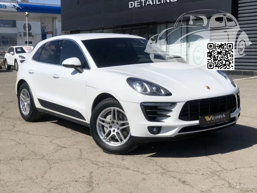 Porsche | MACAN (95B) | 0Q, C9A, LC9A, 0Q0Q - PURE WHITE, CISTA BELA, PURE WEISS (СОЛИД) 0