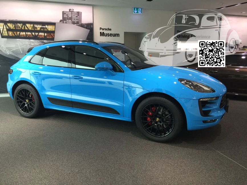 Porsche | MACAN (95B) | 39E, L39E, S8, S8S8 - RIVIERA BLUE, RIVIERABLAU (СОЛИД) 0