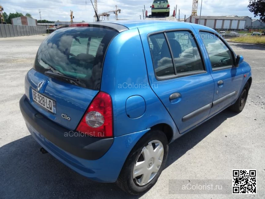 RENAULT | CLIO SYMBOL 2 (X65) | D48 - BLEU NAUTILUS, BLUE NAUTILUS 1