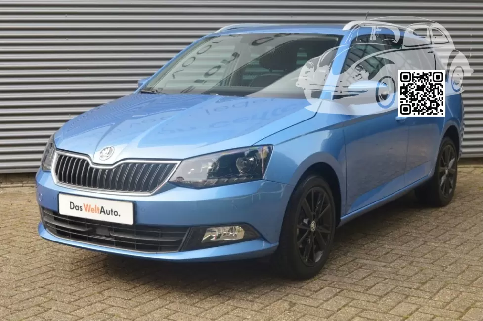 Skoda | FABIA 3 (NJ) | LQ5X, G0, G0G0 - DENIM BLUE 0