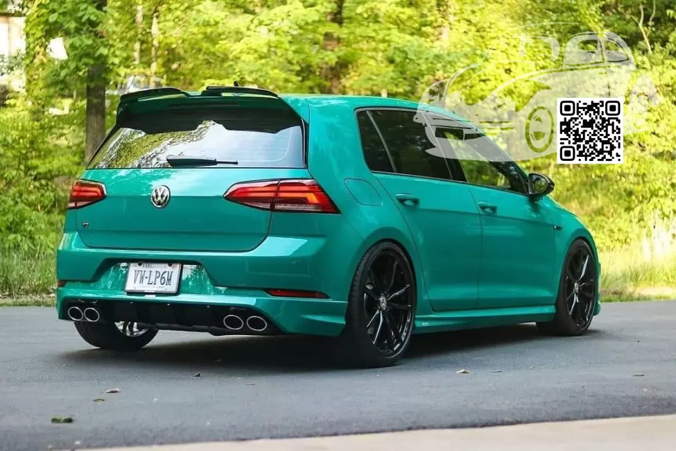 Volkswagen | GOLF 7 | LP6M, M2, 9617 - CARIBBEAN GREEN, KARIBIKGRUEN (СОЛИД) 1