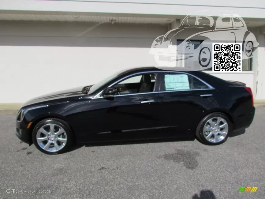 Cadillac | ATS | GBA, 8555, 41 - BLACK, BLACK RAVEN (СОЛИД) 1