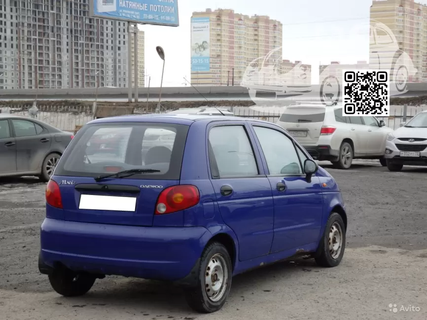 DAEWOO | MATIZ (M100, M150) | UMO - ULTRA MARINE BLUE (СОЛИД) 1