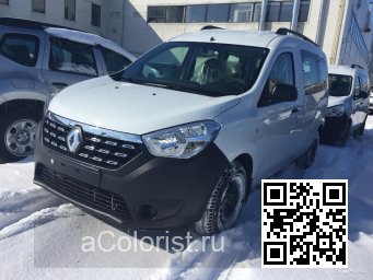Renault | DOKKER | 369 - BLANC GLACIER, GLACIER WHITE, GLACIER VALKOINEN, ARCTIC WHITE, ARKTIS WEISS (СОЛИД) 0