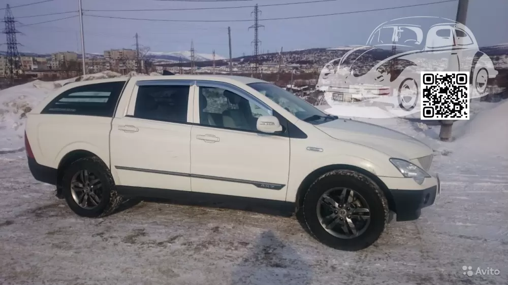 SsangYong | ACTYON SPORTS | WAA - GRAND WHITE, IVORY (СОЛИД) 1