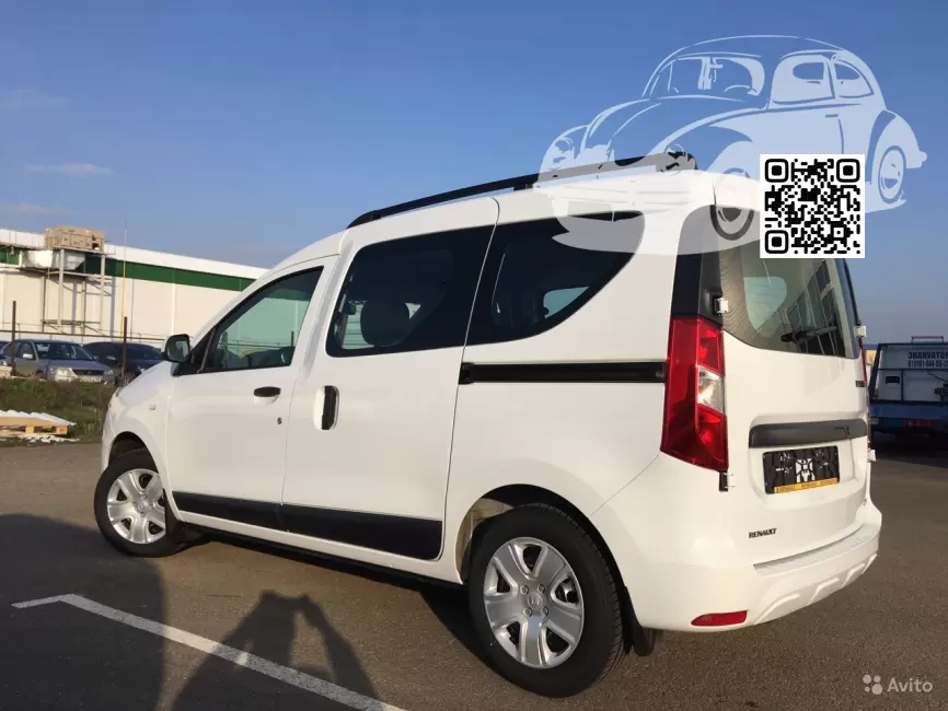 Dacia | DOKKER | 369 - BLANC GLACIER, GLACIER WHITE, GLACIER VALKOINEN, ARCTIC WHITE, ARKTIS WEISS (СОЛИД) 1