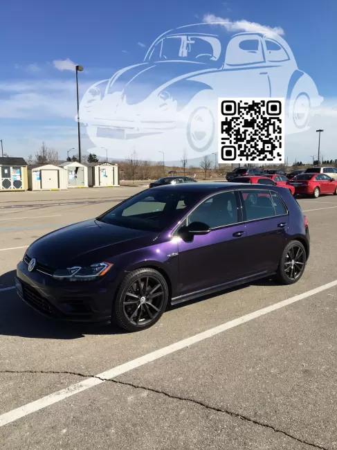Volkswagen | GOLF 7 | LC4V, 9968 - DARK VIOLET PEARL 0