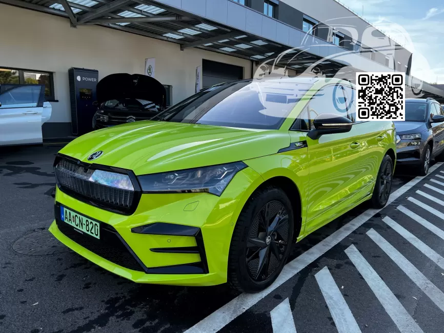 Skoda | ENYAQ COUPE RS iV | LG6E, I3, G6E, I3I3 - MAMBA GREEN, MAMBA GREEN UNI, ZELENA MAMBA (СОЛИД) (с 2021) 0