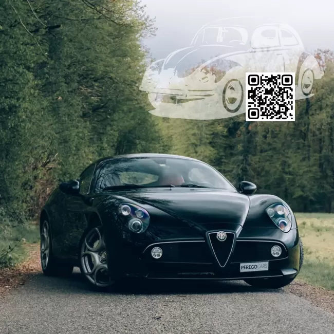 Alfa Romeo | 8C Competizione | 802B, 818/B - NERO PEARL, NERO OCEANO 0