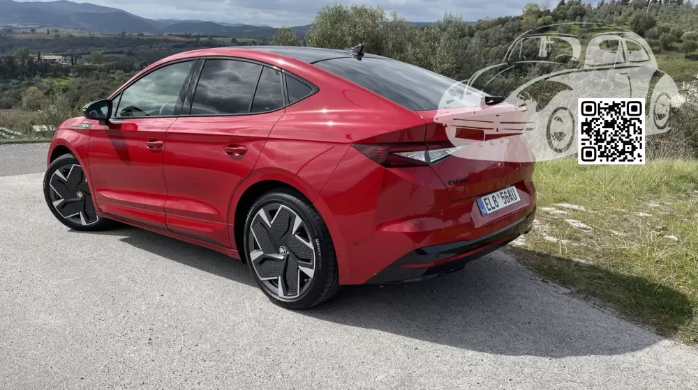 Skoda | ENYAQ COUPE RS iV | LF3P, K1, F3P, K1K1 - VELVET RED, VELVET ROT, CERVENA VELVET, ROUGE VELVET 1