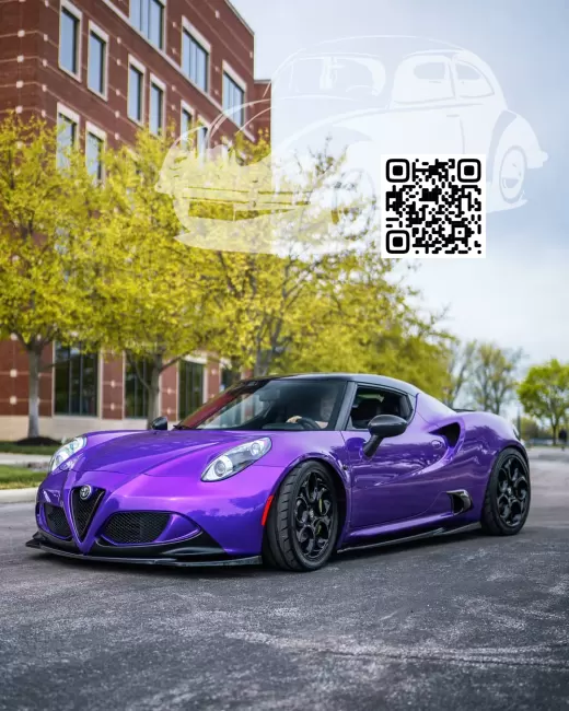 Alfa Romeo | 4C (960) | 0172 - VIOLA PASIFAE, VIOLA PARSIFAE (Lamborghini) 0