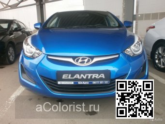 Hyundai | ELANTRA, AVANTE 5 (MD, UD) | N4B - MARINA BLUE 0
