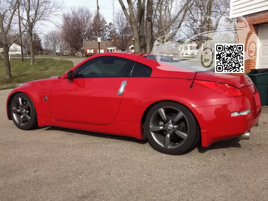 Nissan | 350Z, FAIRLADY Z (Z33, HZ33) | AX6 - SOLID RED, BURNING RED, REDLINE, LASER RED, CHILLI PEPPER RED (СОЛИД) 1