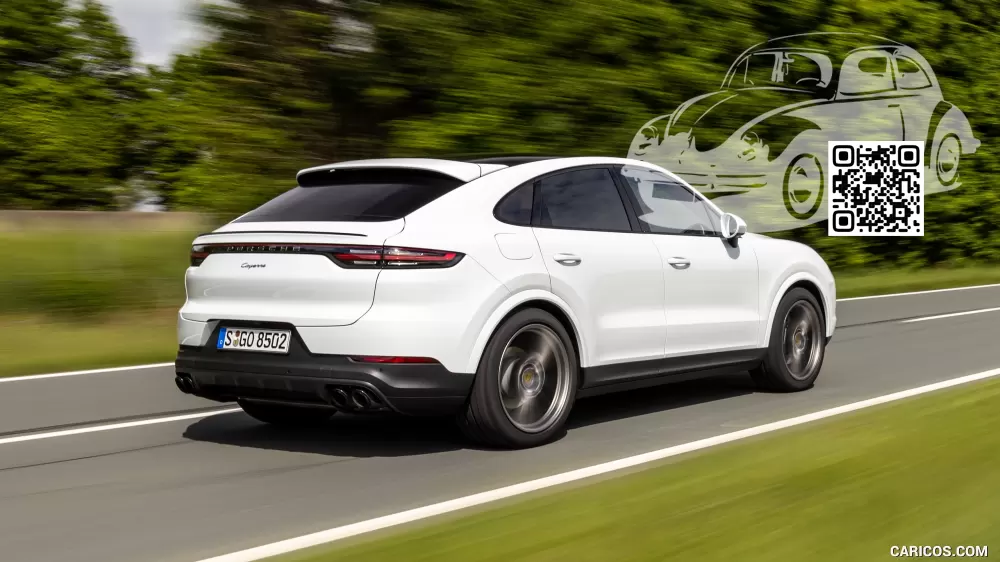 Porsche | CAYENNE COUPE | 2Y, S9R, LS9R, 2Y2Y - CARRARA WHITE METALLIC, CARRARAWEISS, GLETSCHERWEISS 1