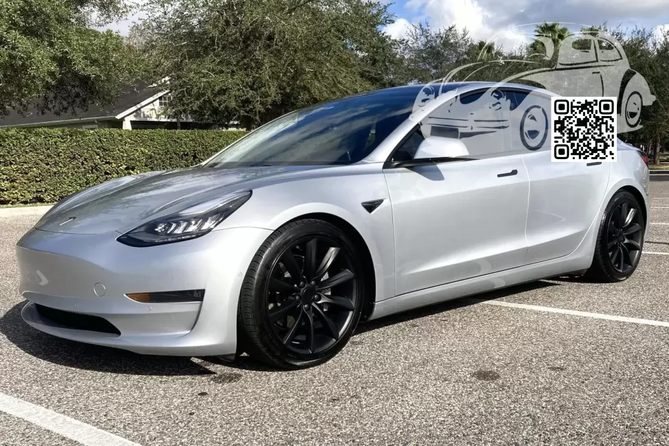 Tesla | MODEL 3 | PMSS - STARLIGHT SILVER, SILVER METALLIC 0
