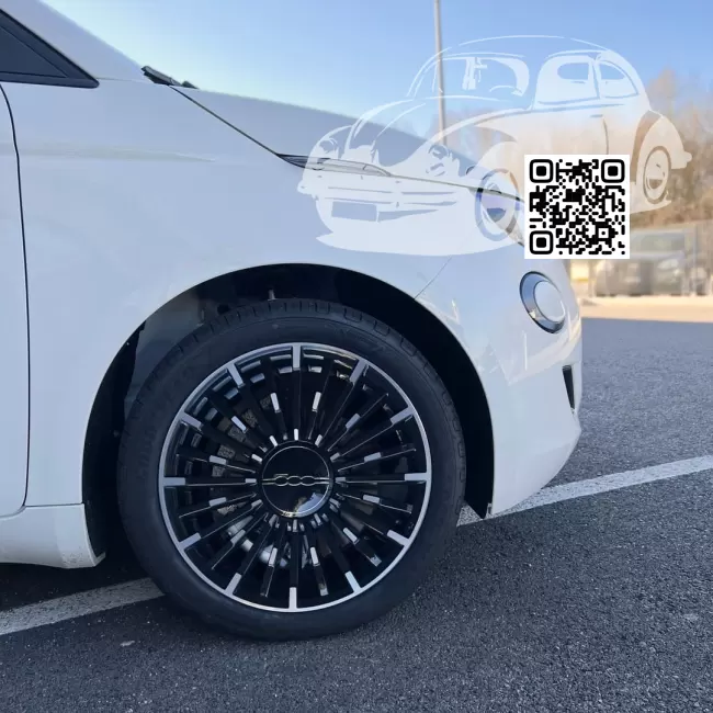 Fiat | 500e | 268, 268A, 268/A, 4H5 - BIANCO GELATO, BIANCO GHIACCIO, BLANC GELATO PASTEL, BELA GELATO, GELATO WEISS, ICE WHITE (СОЛИД) 1