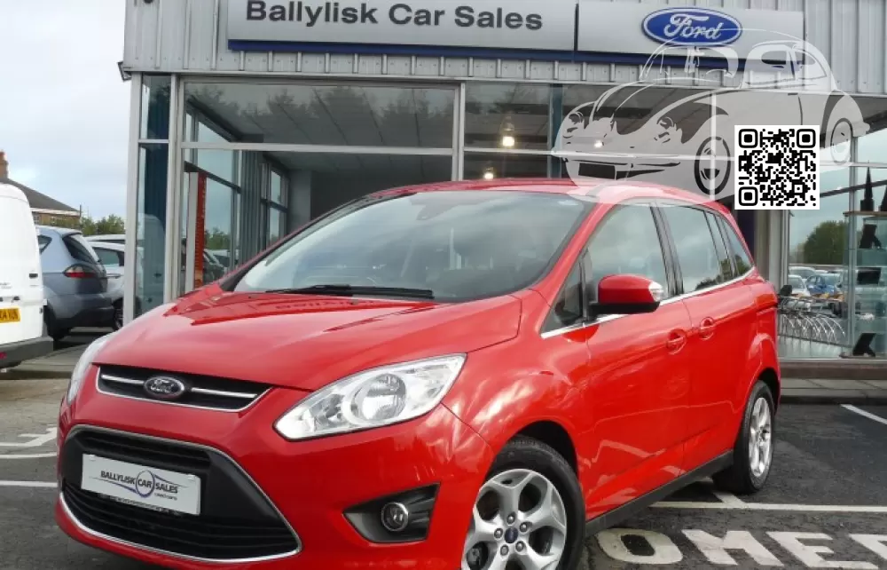 Ford | C-MAX, S-MAX | PQ, 7236, BRQ, BRQA, BRQAWWA - RACE RED, ROUGE RACING, RACE ROT (СОЛИД) 0